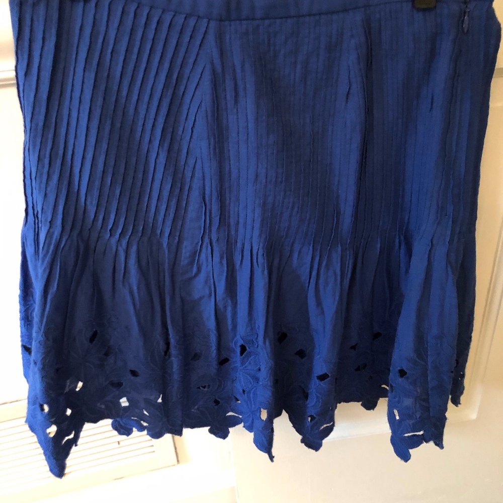 J. Crew Blue Skirt